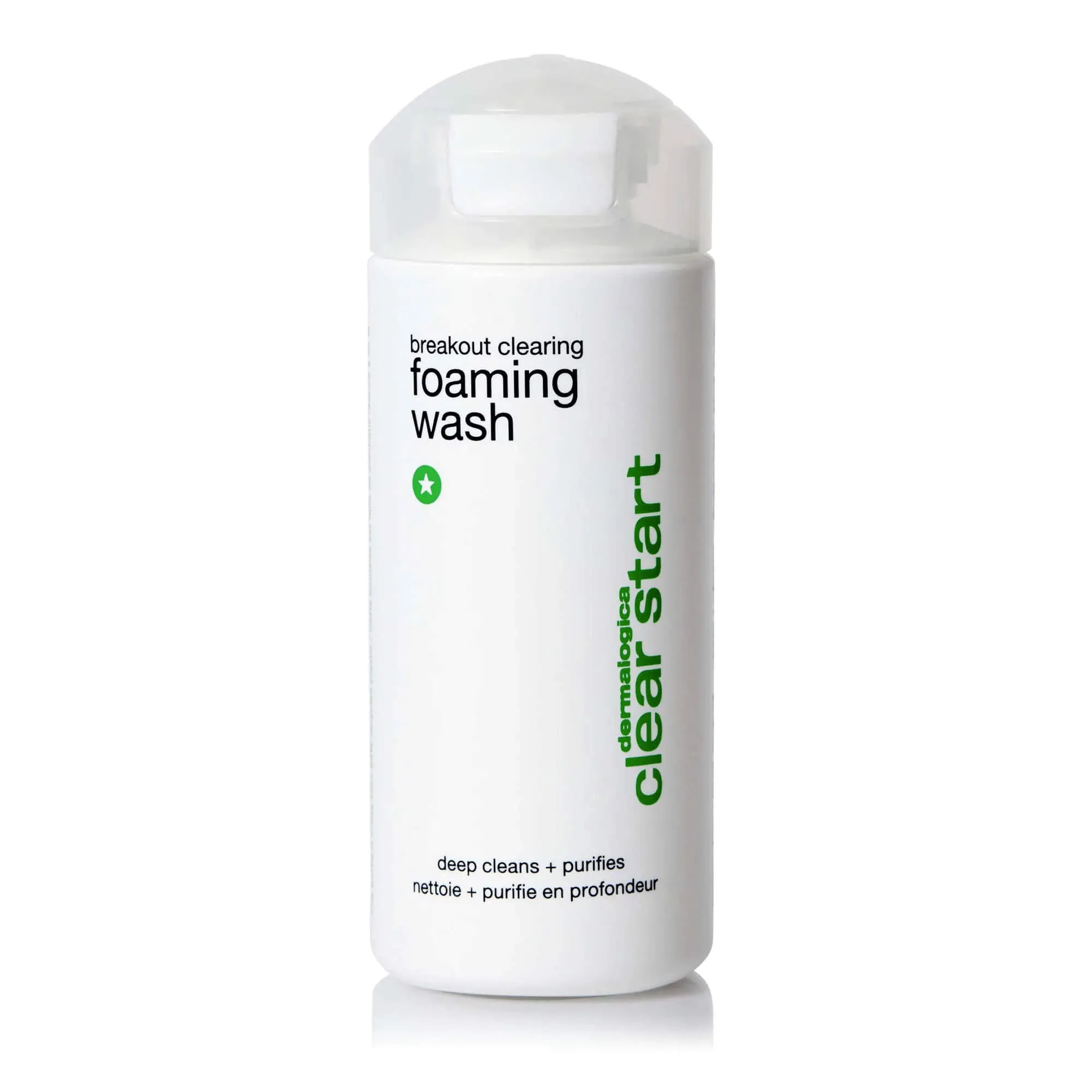 breakout clearing foaming wash