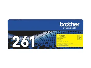 Brother TN-261Y Yellow Toner Cartridge