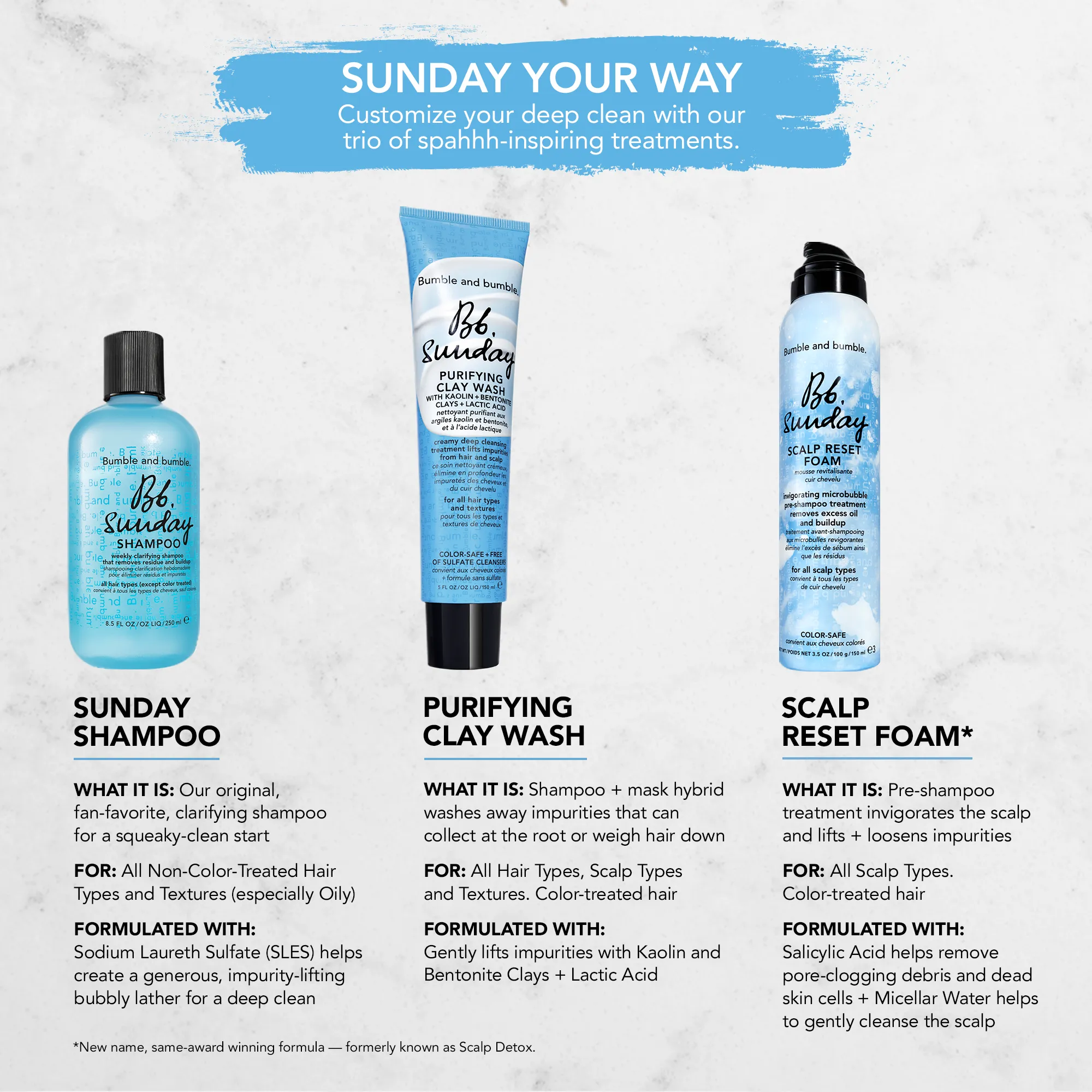 Bumble and Bumble Sunday Purifying Clay Wash