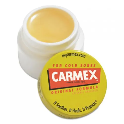 Carmex Moisturizing Lip Balm, Original Flavor, 0.25 oz Jar, 12/Box (62458)