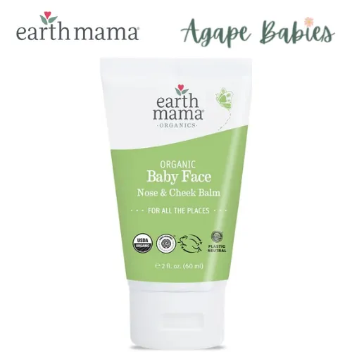 Earth Mama Organic Baby Face Nose & Cheek Balm 60ml Exp: 02/27