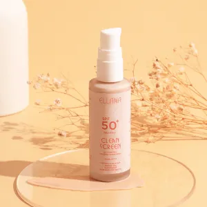 Ellana Minerals Clean Screen SPF 50  PA     Oil Control Mineral Sunscreen