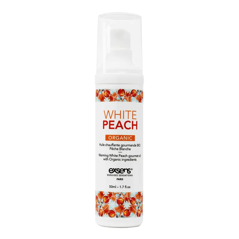 Exsens Organic White Peach Warming Massage Gel