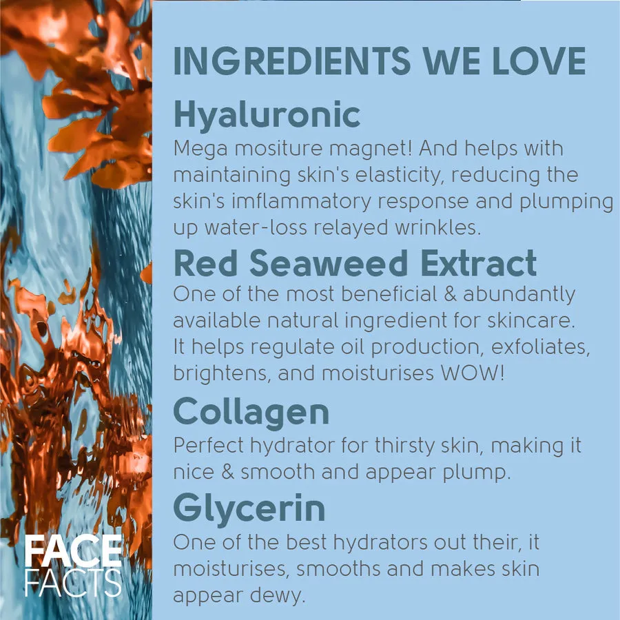 FACE FACTS HYALURONIC ACID HYDRATING UNDER-EYE GEL PATCHES