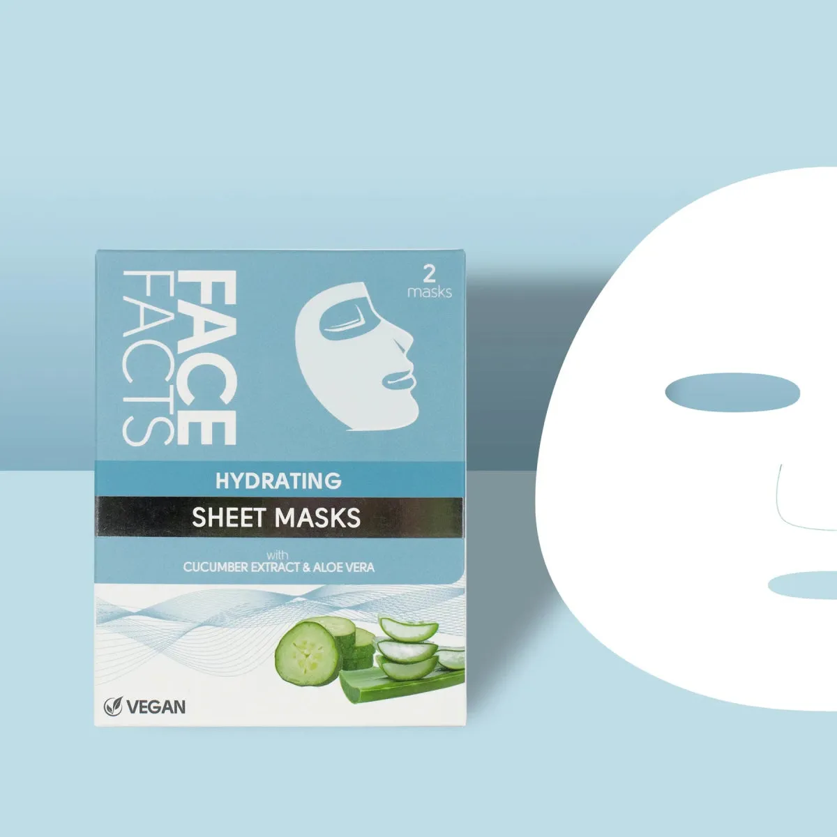 Face Facts Hydrating Sheet Masks 2 Pack