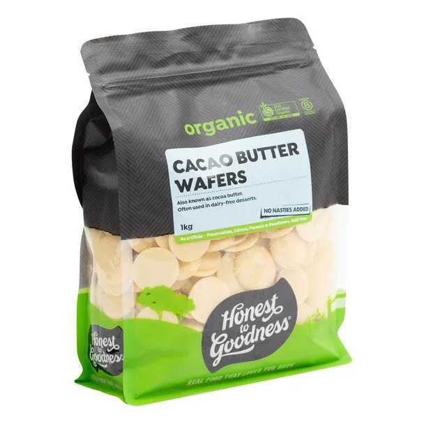 Honest to Goodness Organic Cacao Butter Wafers