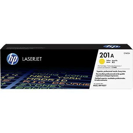 HP 201A Yellow Toner Cartridge- CF402A