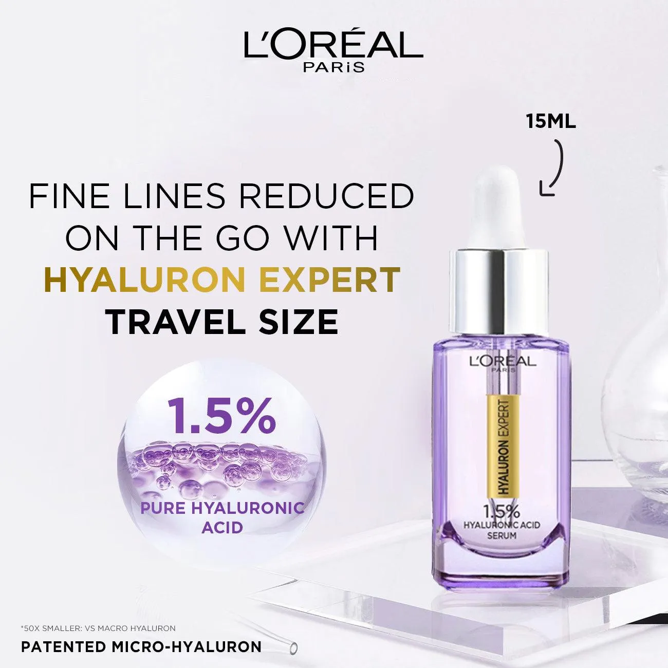 Hyaluron Expert Moisturiser and Anti-Aging Plumping Serum with Hyaluronic Acid