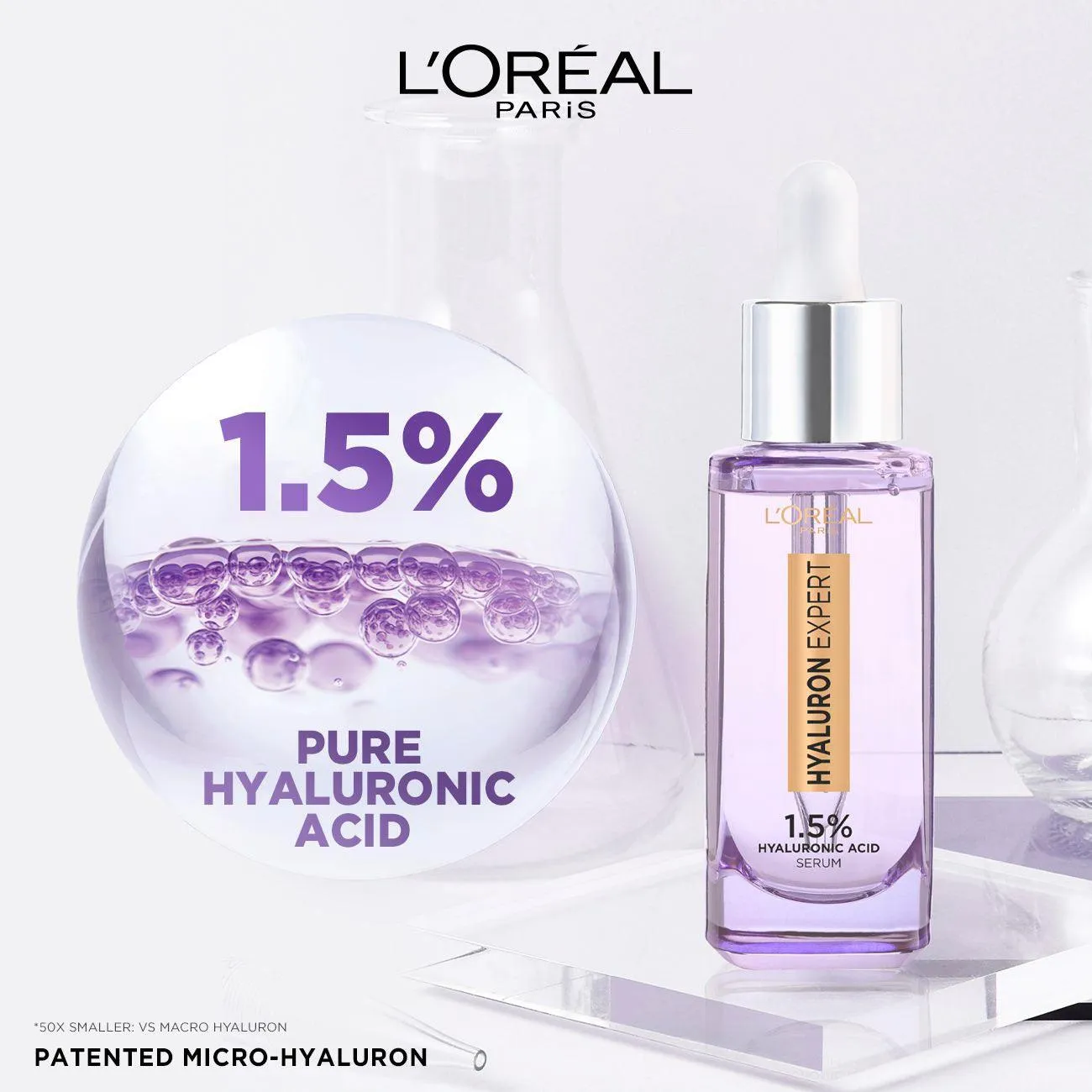 Hyaluron Expert Moisturiser and Anti-Aging Plumping Serum with Hyaluronic Acid