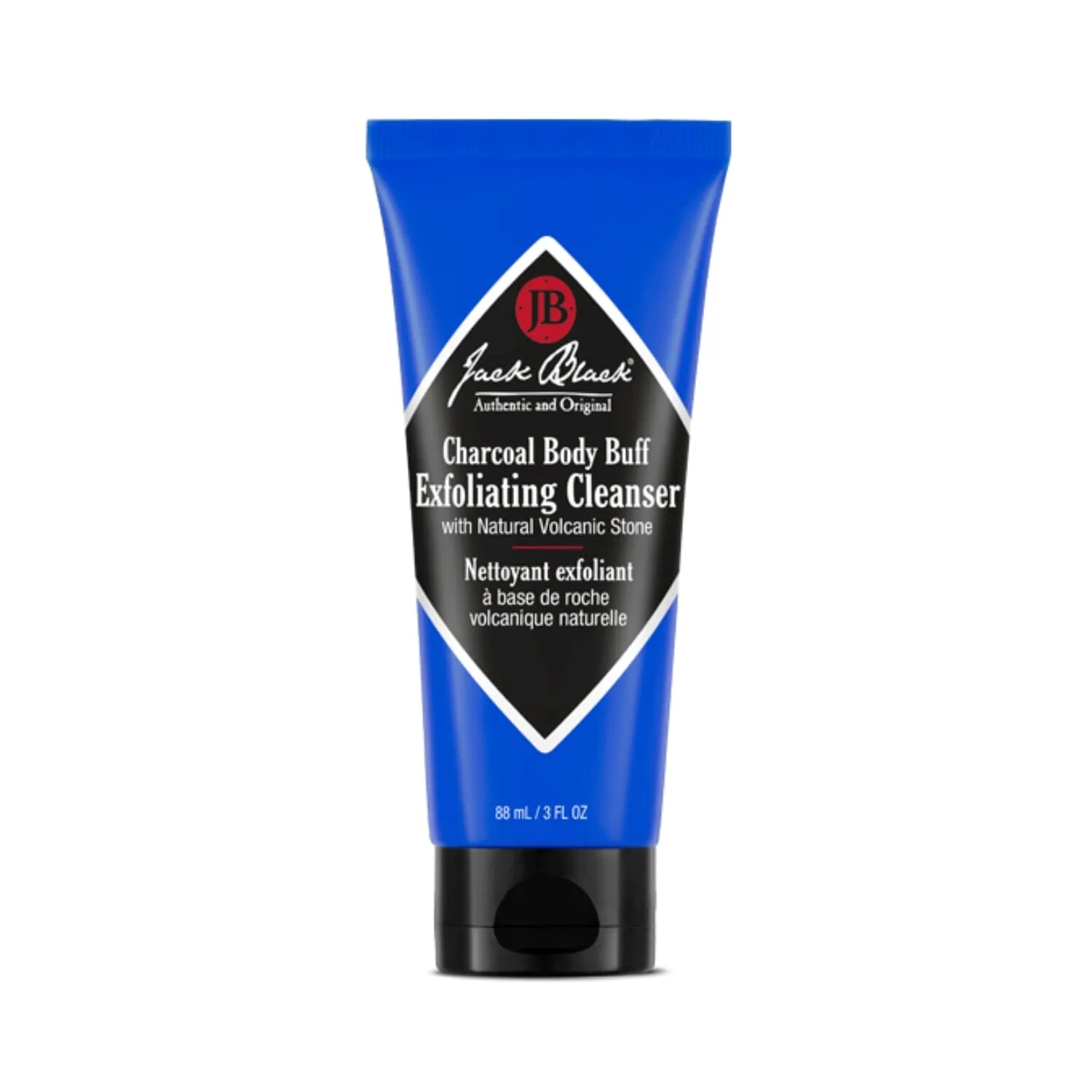 Jack Black Charcoal Body Buff Exfoliating Cleanser (Size Options)