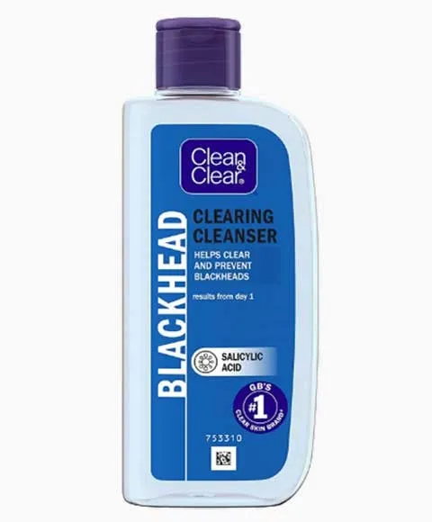 Johnson And Johnson Clean And Clear Blackhead Clearing Cleanser