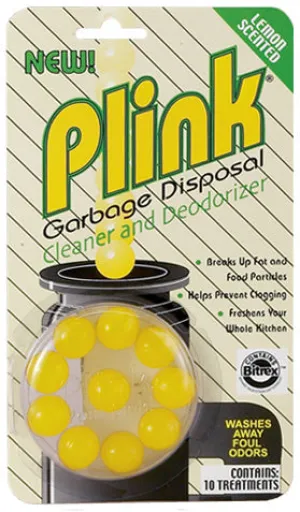 Lemon Plink Garbage Disposal Cleaner & Deodorizer