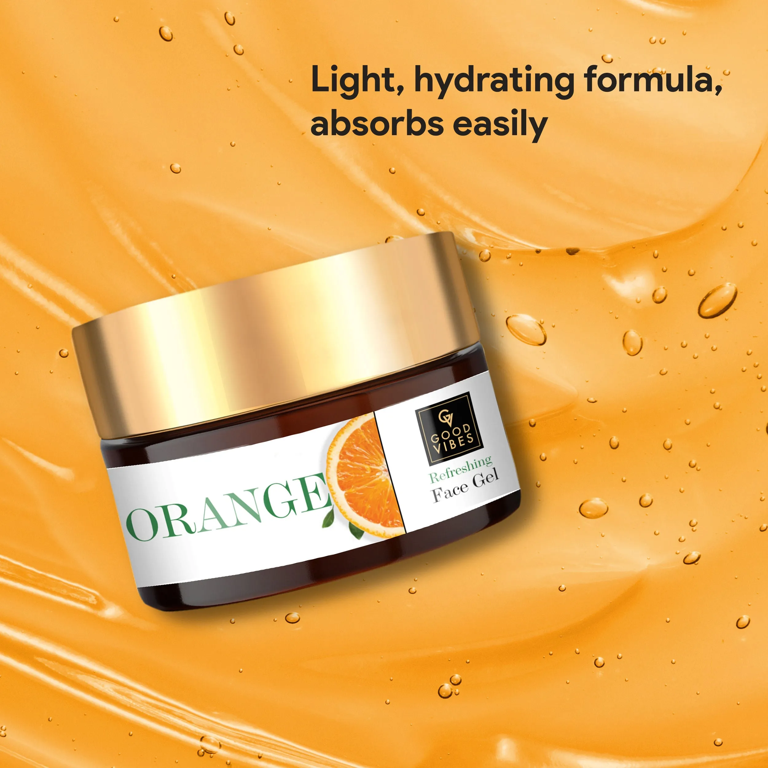 Orange Refreshing Face Gel