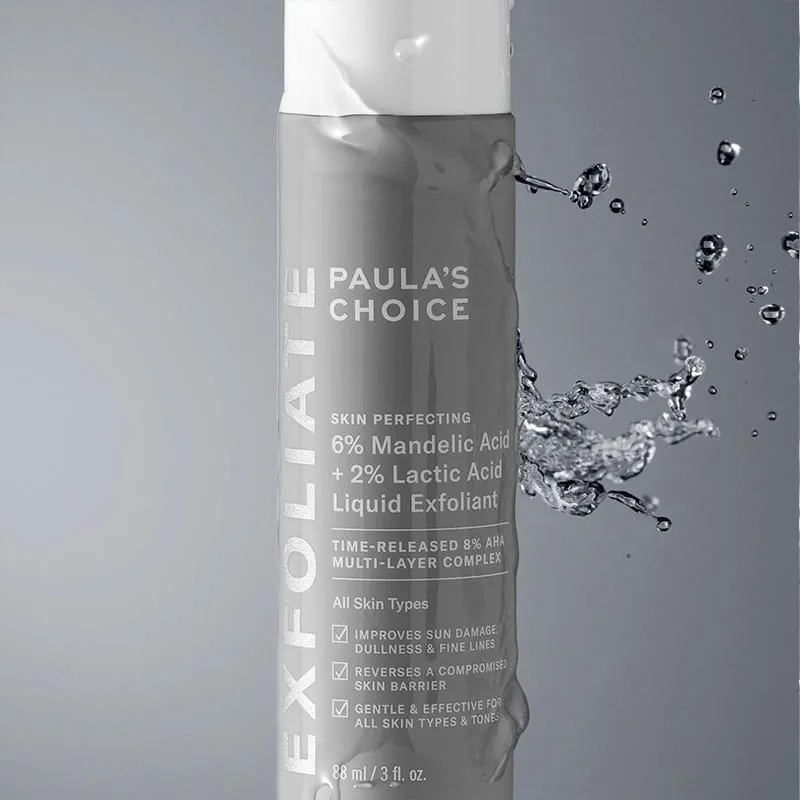 Paula's choice Skin Perfecting 6% Mandelic Acid   2% Lactic Acid Liquid Exfoliant