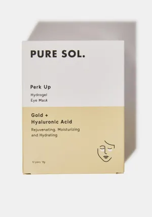 Perk Up Gold 12-Pack Eye Masks