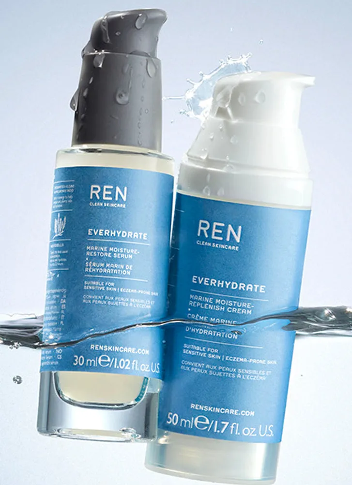 REN Clean Skincare EverHydrate Marine Moisture-Restore Serum