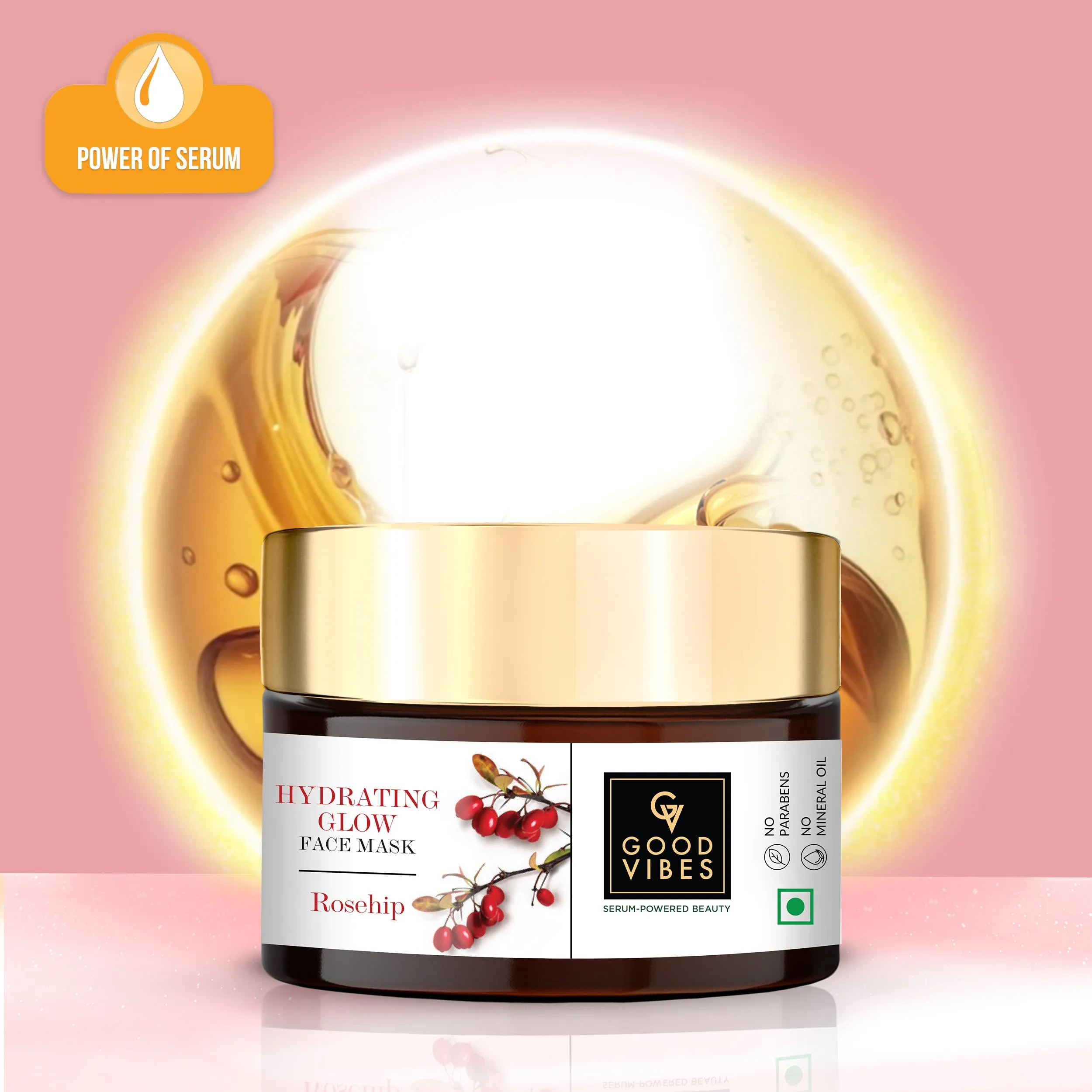 Rosehip Hydrating Glow Face Mask