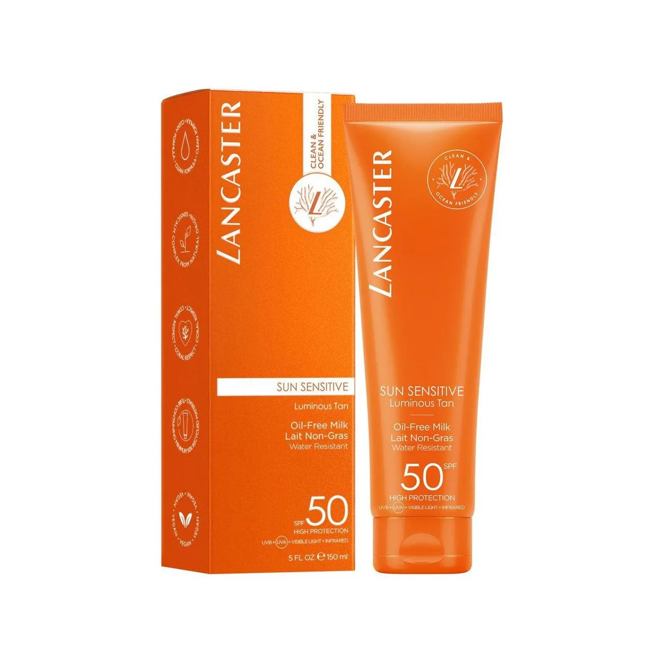 Sun Sensitive Luminous Tan Oil-Free Milk SPF50