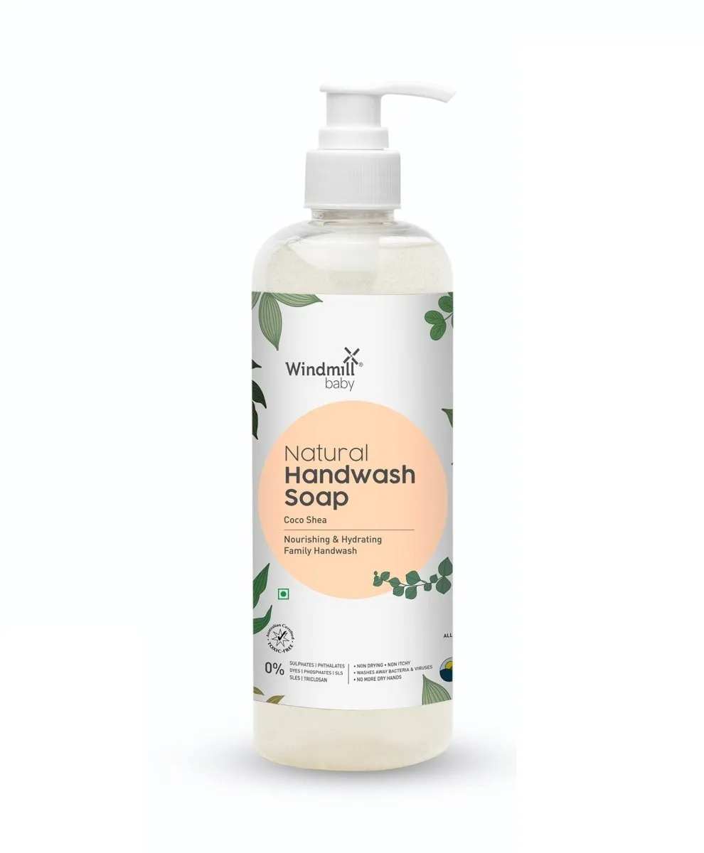 Windmill Baby Natural Coco Shea Handwash Liquid Soap- 450 ml